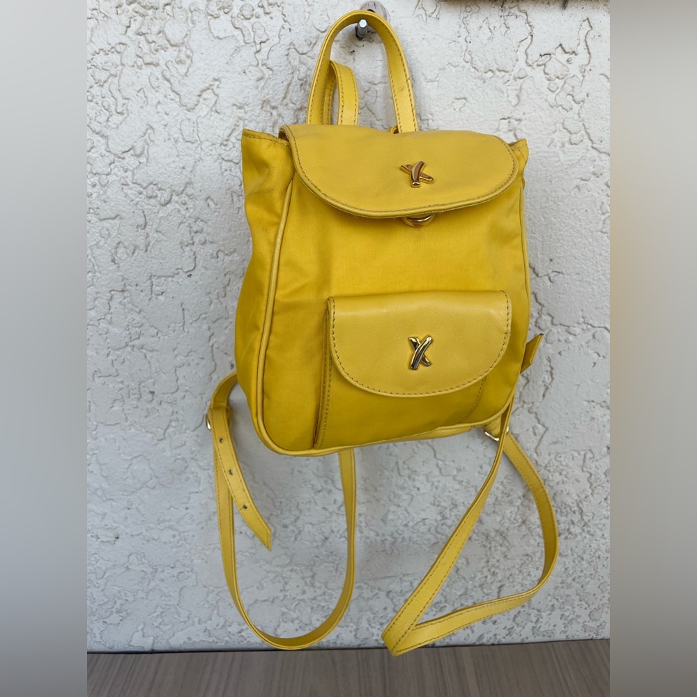 Paloma Picasso Vibrant Yellow Backpack